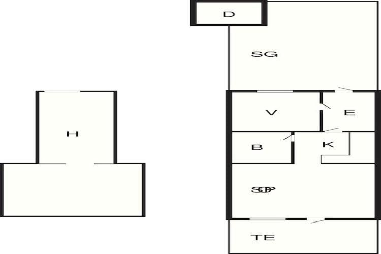 4 Person Holiday Home In Nibe Екстер'єр фото